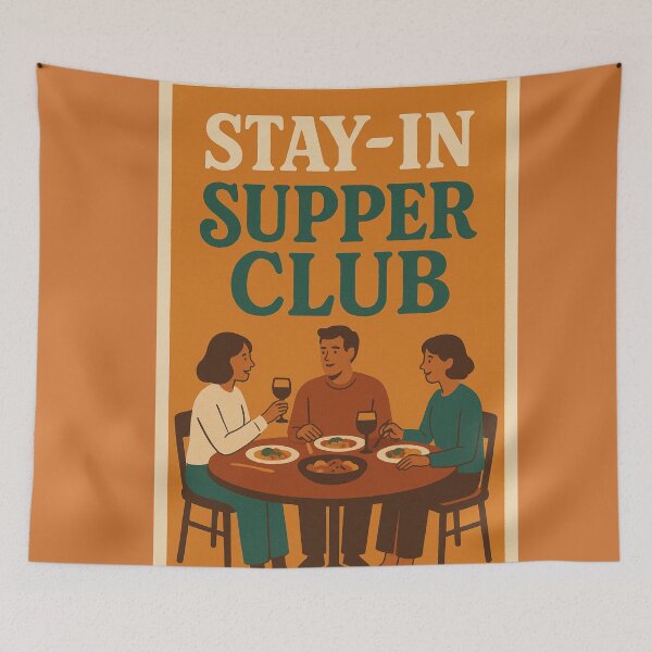 Item preview, Stay-In Supper Club – Retro Kitchen designed and sold by holaitssher.