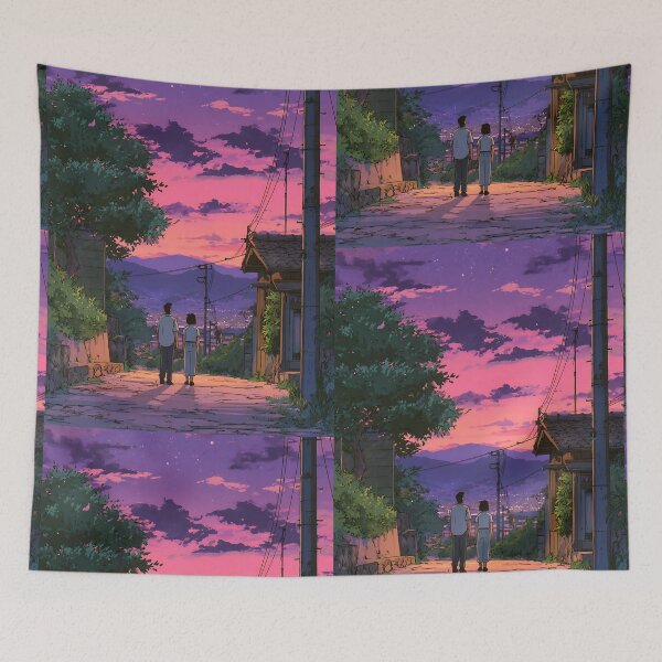 Aperçu de l'œuvre Ambiance lofi chill créée et vendue par bapupa.