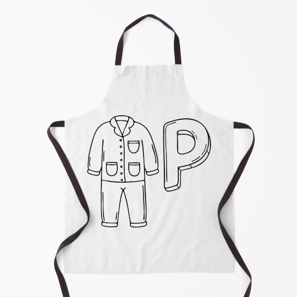 Item preview, An illustration of letter P stand for pajamas designed and sold by rasagamastore.