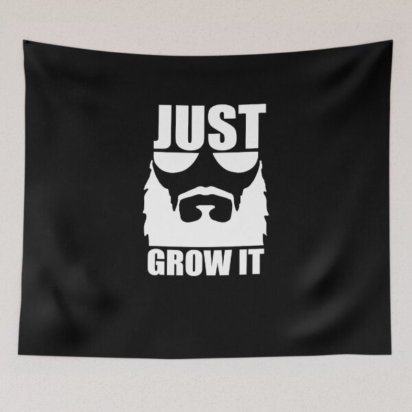 Item preview, Just Grow It Beard V3 designed and sold by TeeTimeGuys.