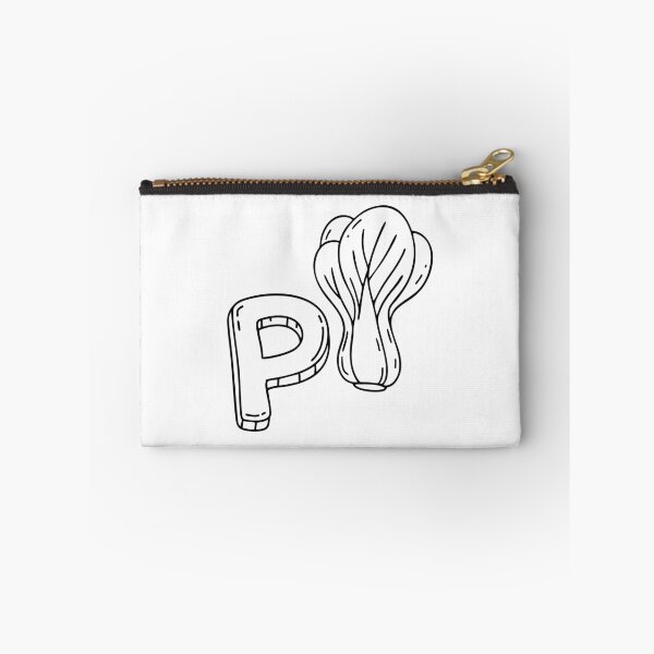 Item preview, An illustration of letter P stand for pakchoi designed and sold by rasagamastore.