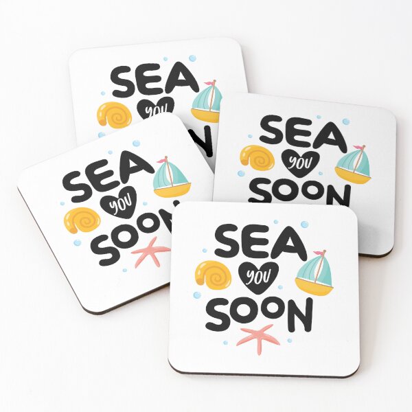 Item preview, SEA YOU SOON – Playful Nautical Typography Design designed and sold by TeesHearts100.