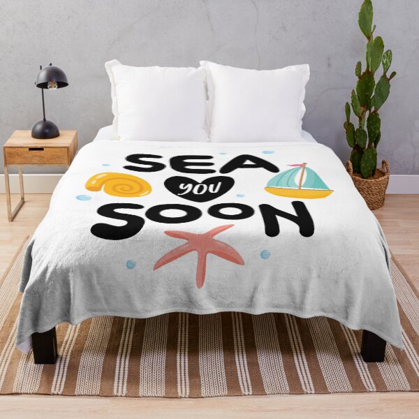 Item preview, SEA YOU SOON – Playful Nautical Typography Design designed and sold by TeesHearts100.