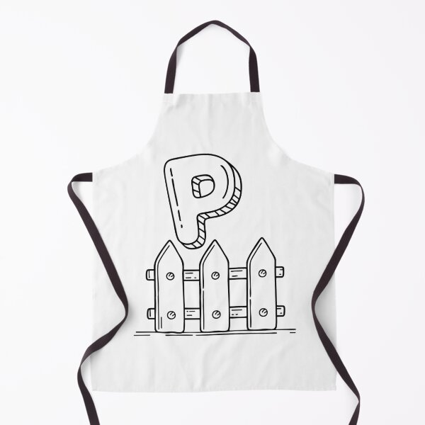 Item preview, An illustration of letter P stand for palisade designed and sold by rasagamastore.