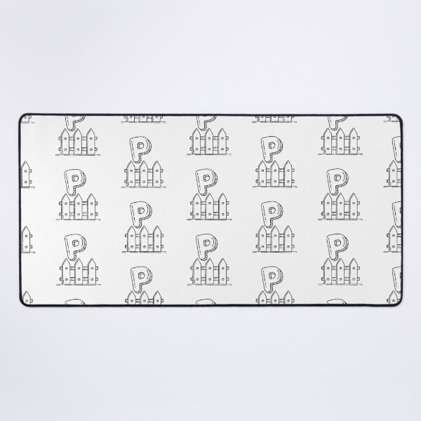 Item preview, An illustration of letter P stand for palisade designed and sold by rasagamastore.