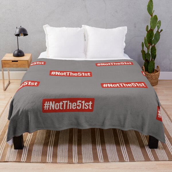 Item preview, Canada – Not the 51st Hashtag Quote Design designed and sold by Meandmyshop.