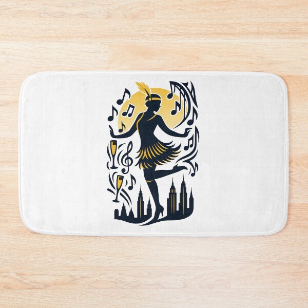 Item preview, Roaring Twenties Flapper Dance Jazz Age Art Deco Design designed and sold by Shoot-The-Moon.