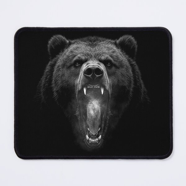 Item preview, Grizzly Bear Hike Camp Vintage Angry Brown Bear designed and sold by JRRTs.