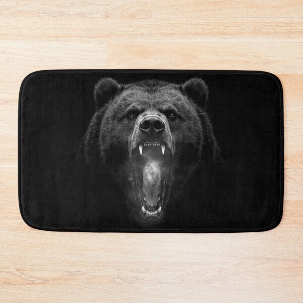 Item preview, Grizzly Bear Hike Camp Vintage Angry Brown Bear designed and sold by JRRTs.