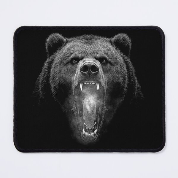 Item preview, Grizzly Bear Hike Camp Vintage Angry Brown Bear designed and sold by JRRTs.