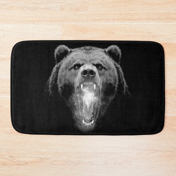 Item preview, Grizzly Bear Hike Camp Vintage Angry Brown Bear designed and sold by JRRTs.