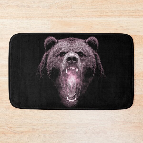 Item preview, Grizzly Bear Hike Camp Vintage Angry Brown Bear designed and sold by JRRTs.