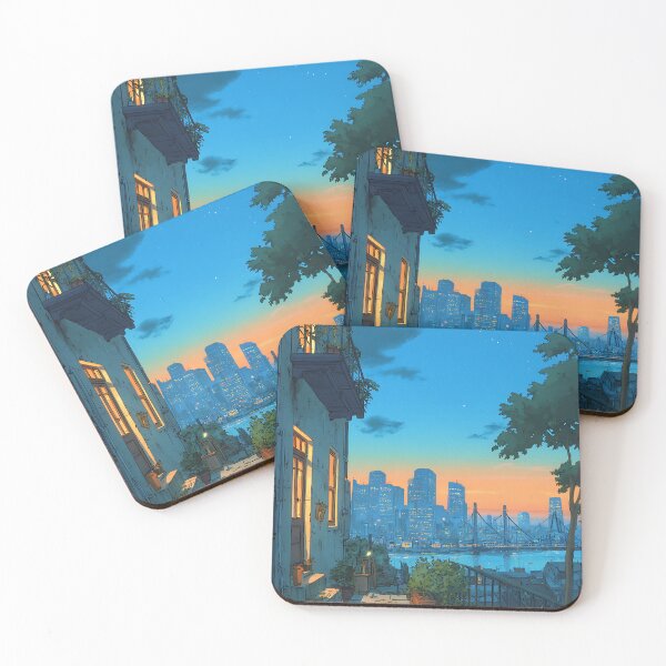 Item preview, Lofi Cityscape View designed and sold by bapupa.