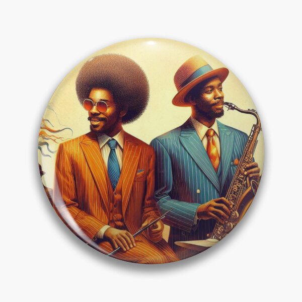 Item preview,  African Jazz Musicians (1950s style) designed and sold by PrintAfricanArt.