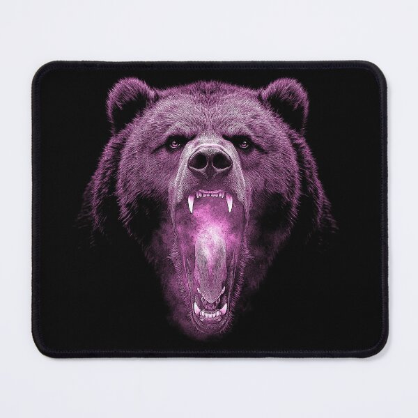 Item preview, Grizzly Bear Hike Camp Vintage Angry Brown Bear designed and sold by JRRTs.
