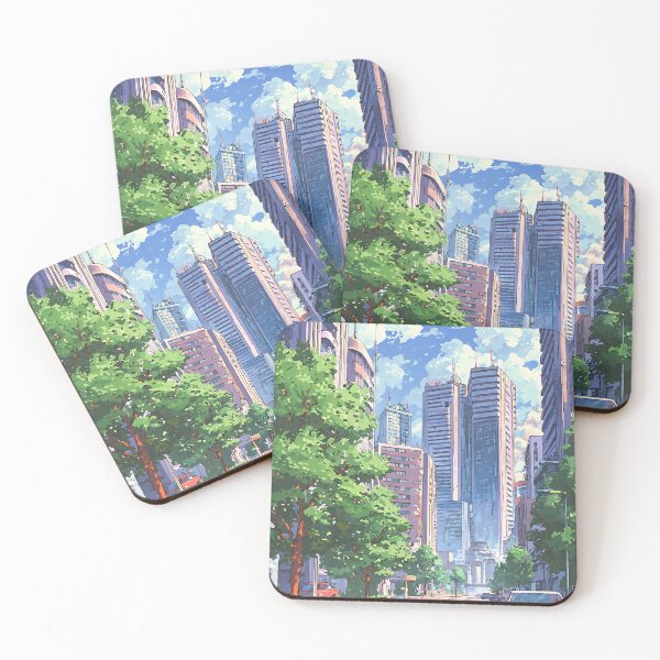 Item preview, Calm Lofi Cityscape designed and sold by bapupa.