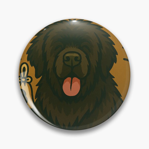 Item preview, Cute Newfoundland Good Karma Dog Lucky Mom Dad Kids designed and sold by FurryHavenPH.
