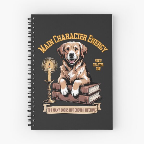 Item preview, Main Character Energy Since Chapter One: Too Many Books Not Enough Lifetimes designed and sold by elynne9.