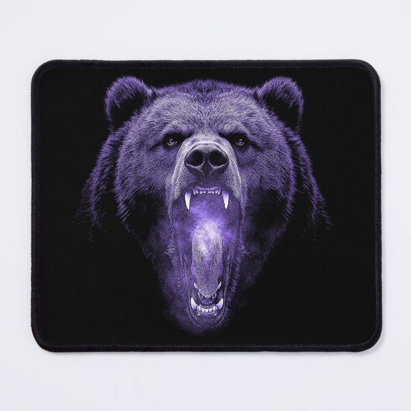 Item preview, Grizzly Bear Hike Camp Vintage Angry Brown Bear designed and sold by JRRTs.