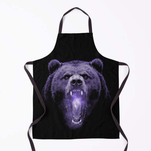 Item preview, Grizzly Bear Hike Camp Vintage Angry Brown Bear designed and sold by JRRTs.