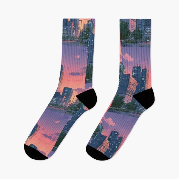 Item preview, Urban Lofi Cityscape designed and sold by bapupa.