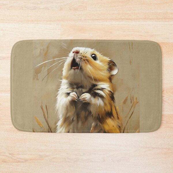 Item preview, Stunning Hamster Painting for Home & Office designed and sold by LazyOwlStore.