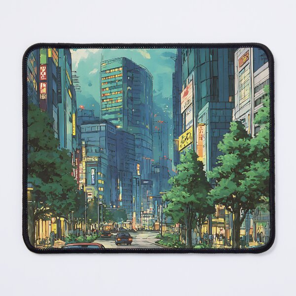 Item preview, Mellow Lofi Cityscape designed and sold by bapupa.