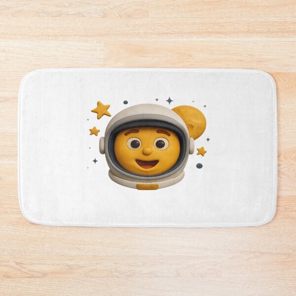 Item preview, Funny and expressive astronaut emoji – adorable and funny design designed and sold by ArteJorge48.
