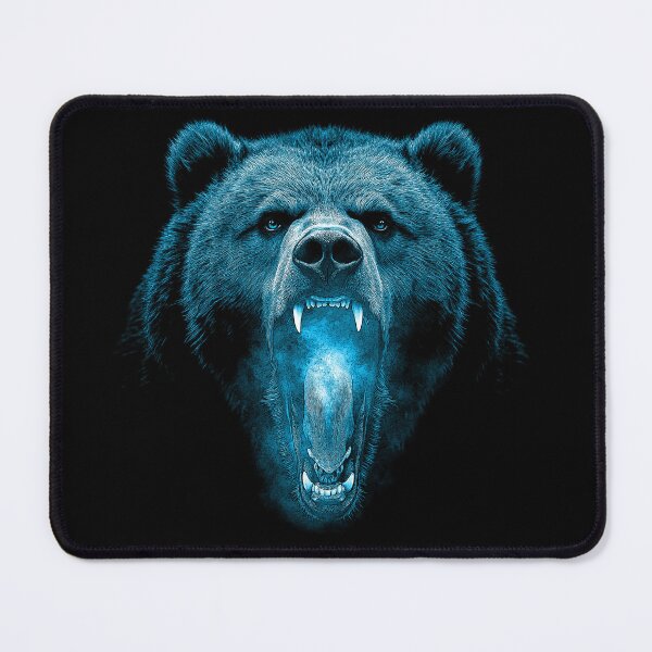 Item preview, Grizzly Bear Hike Camp Vintage Angry Brown Bear designed and sold by JRRTs.