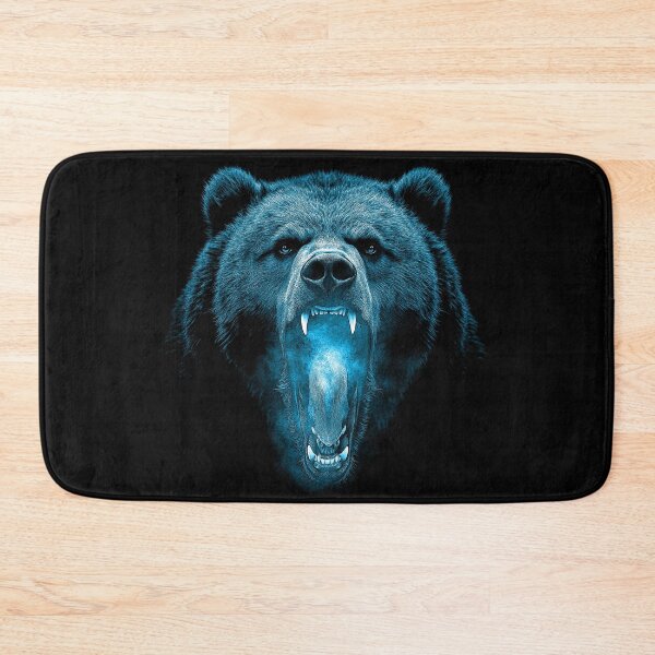 Item preview, Grizzly Bear Hike Camp Vintage Angry Brown Bear designed and sold by JRRTs.