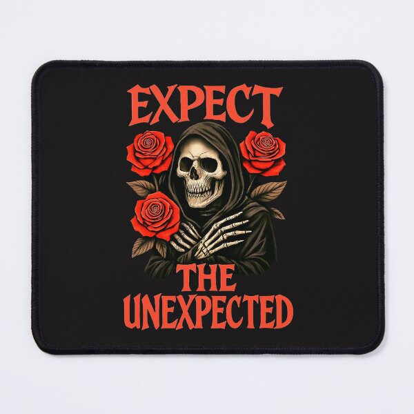 Item preview, skeleton, red rose, gothic, saying designed and sold by ArtbyJustis.
