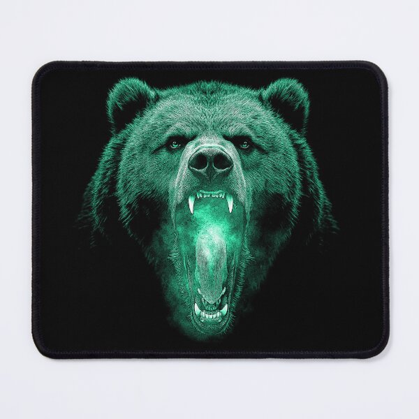 Item preview, Grizzly Bear Hike Camp Vintage Angry Brown Bear designed and sold by JRRTs.