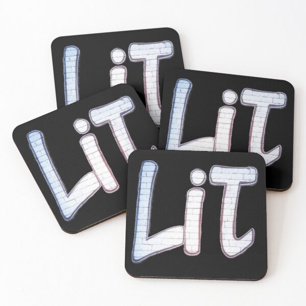Item preview, Bold White "Lit" Graffiti designed and sold by DesignsMjB.