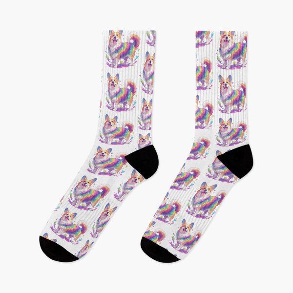 Item preview, Colorful Corgi designed and sold by MendaciousMina.