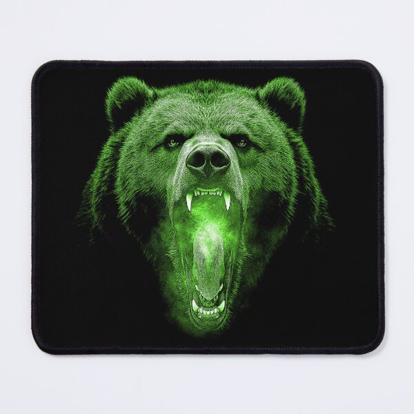 Item preview, Grizzly Bear Hike Camp Vintage Angry Brown Bear designed and sold by JRRTs.