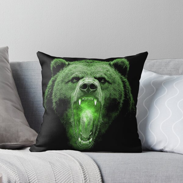 Item preview, Grizzly Bear Hike Camp Vintage Angry Brown Bear designed and sold by JRRTs.