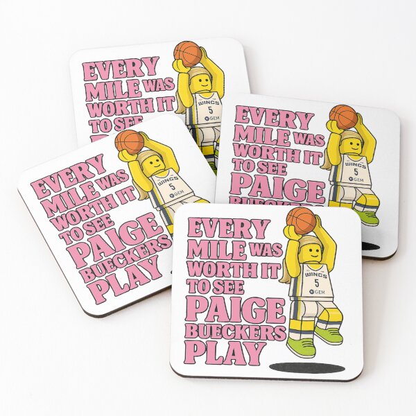 Item preview, LEGO Paige Bueckers WNBA Jump Shot Sticker designed and sold by CoachEkong.