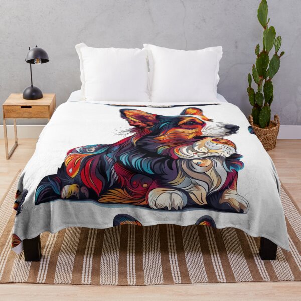 Item preview, Colorful Corgi designed and sold by MendaciousMina.