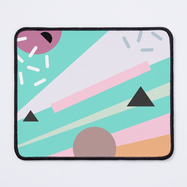 Item preview, Retro Geometric Print – Colorful Abstract Mid-Century Modern Design designed and sold by Agni Designs.