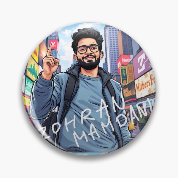Artikelvorschau, Zohran Mamdani entworfen und verkauft von casamomo.