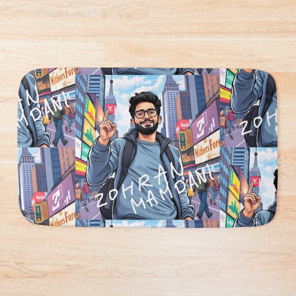 Item preview, Zohran Mamdani designed and sold by casamomo.