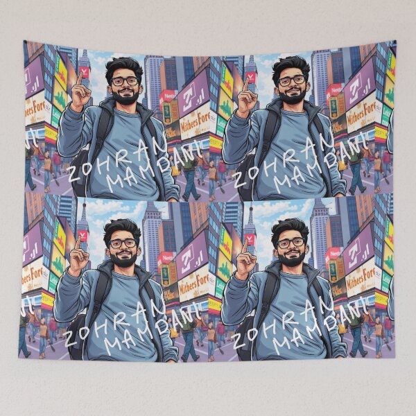 Item preview, Zohran Mamdani designed and sold by casamomo.