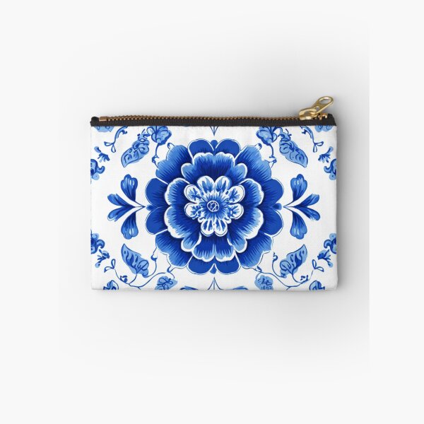 Item preview, Royal Delft Blue Flowers Pattern designed and sold by GrinGalore.