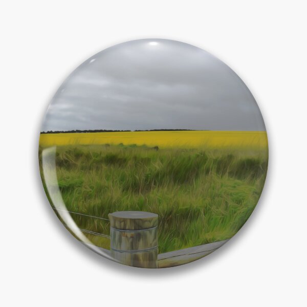 Item preview, Canola Fenced In  designed and sold by Yolanda Caporn Art.