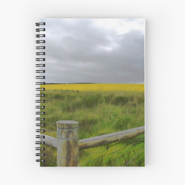 Item preview, Canola Fenced In  designed and sold by Yolanda Caporn Art.