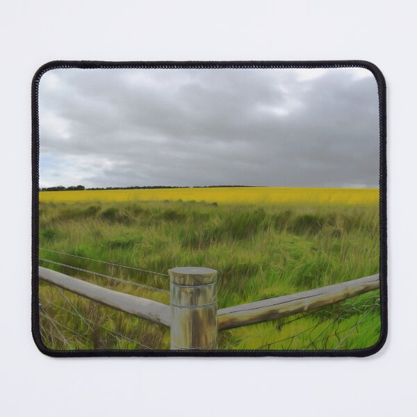Item preview, Canola Fenced In designed and sold by Yolanda Caporn Art.