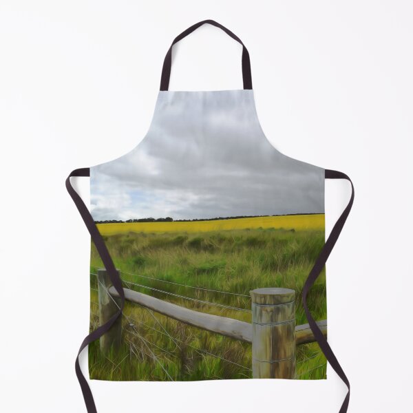 Item preview, Canola Fenced In  designed and sold by Yolanda Caporn Art.