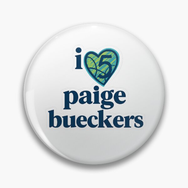 Item preview, I Love Paige Bueckers Sticker WNBA Dallas Wings designed and sold by CoachEkong.