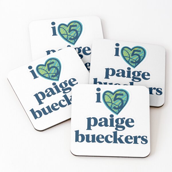 Item preview, I Love Paige Bueckers Sticker WNBA Dallas Wings designed and sold by CoachEkong.