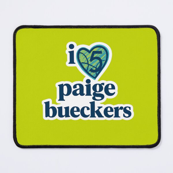 Item preview, I Love Paige Bueckers Sticker WNBA Dallas Wings designed and sold by CoachEkong.